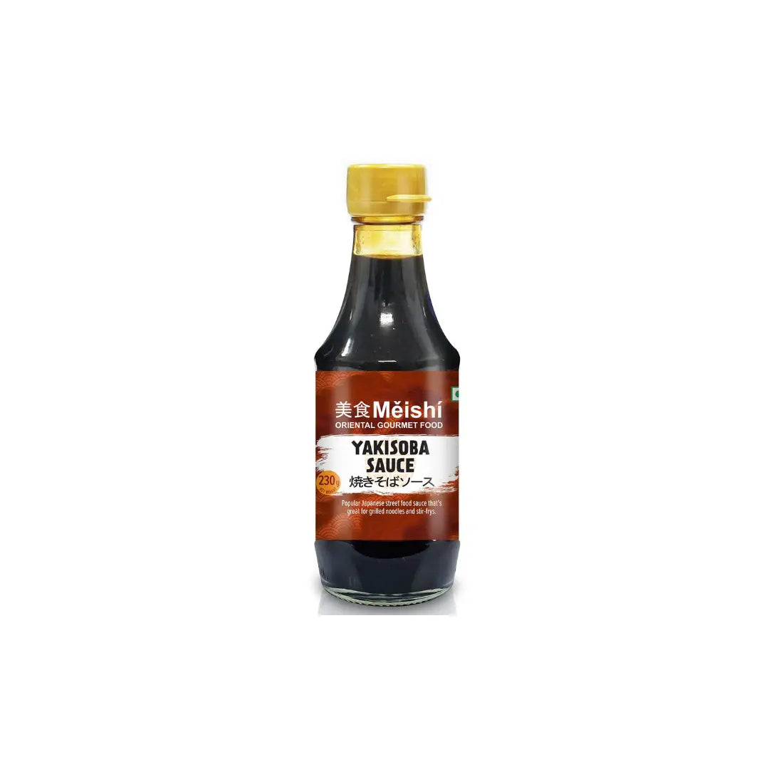 Meishi Yakisoba Sauce - Japanese Street Style Sauce, For Stir Fry, BBQ, 230 g