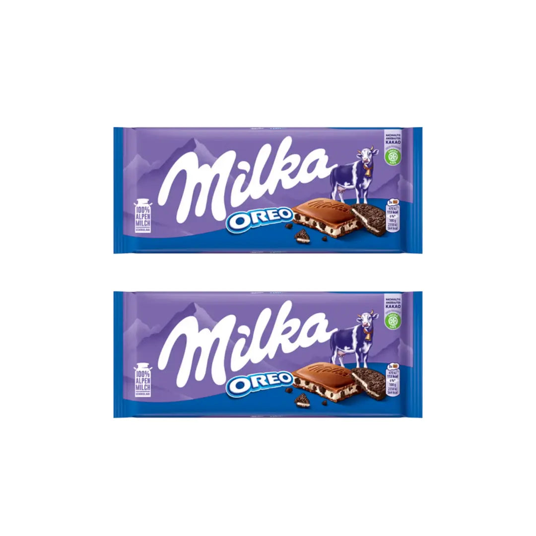 Milka Oreo Chocolate 100g (Pack Of 2)