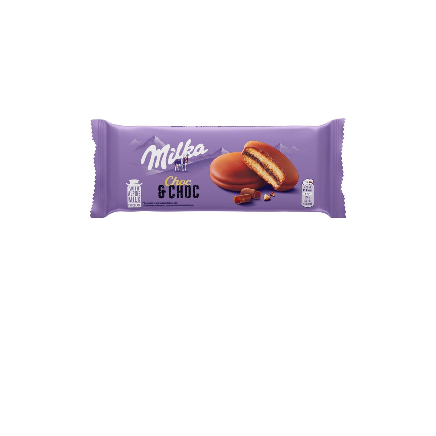 Milka choc & choc 150 grams