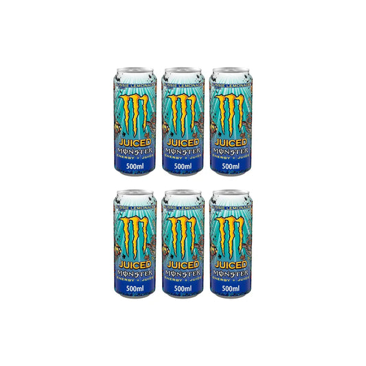 Monster Energy Juiced Aussie Style Lemonade 500ml (Pack of 6)