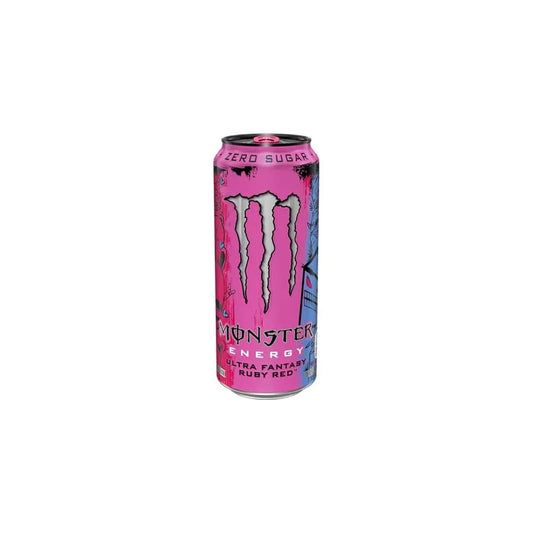 Monster Energy Ultra Fantasy Ruby Red 500ml (Pack of 4) – Zero Sugar Ruby Red Energy Drink Luckystore.in