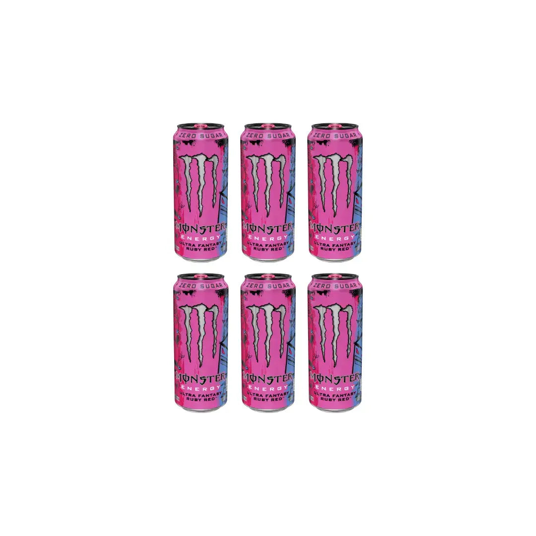 Monster Energy Ultra Fantasy Ruby Red 500ml Pack of 6