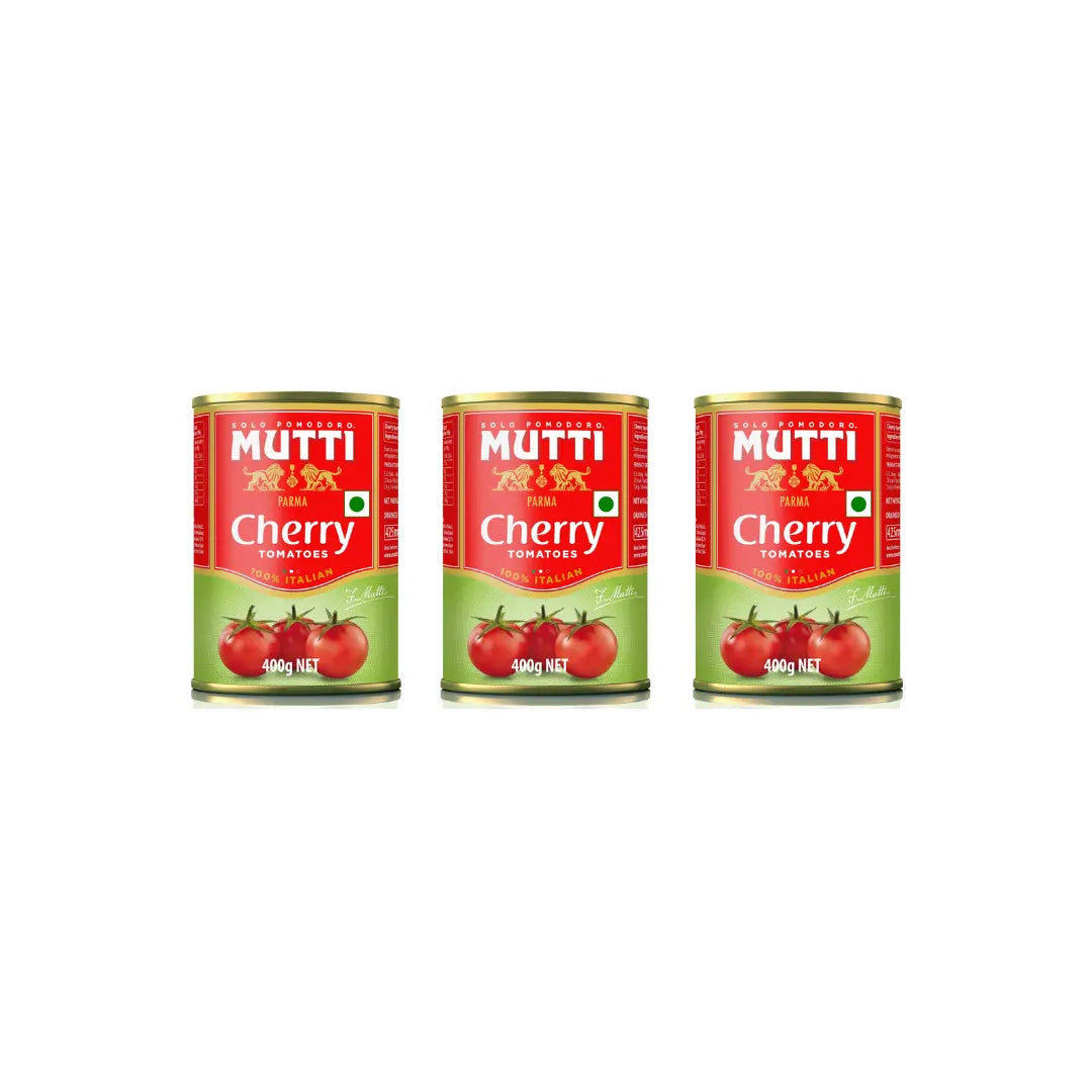 Mutti Cherry Tomatoes Tin 400g (Pack of 3)