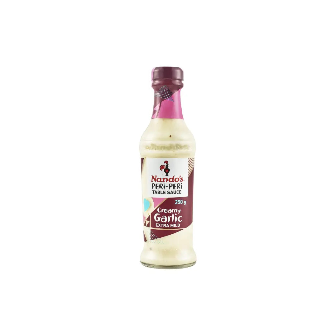 Nando's Peri-Peri Sauce Creamy Garlic Extra Mild Sauce 250g