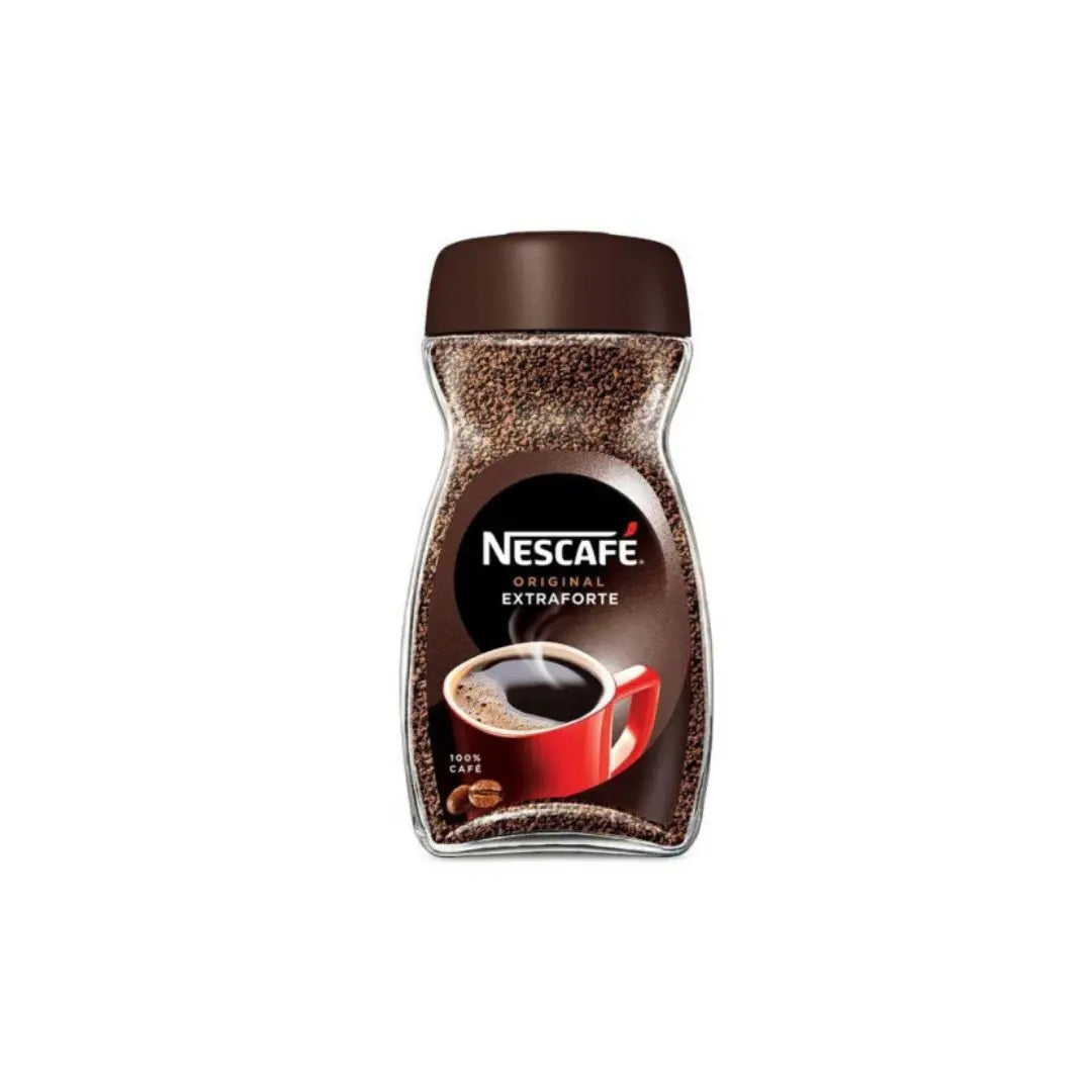 Nescafe Original Extra Forte Ground Coffee – 230g Bottle of Extra Stro