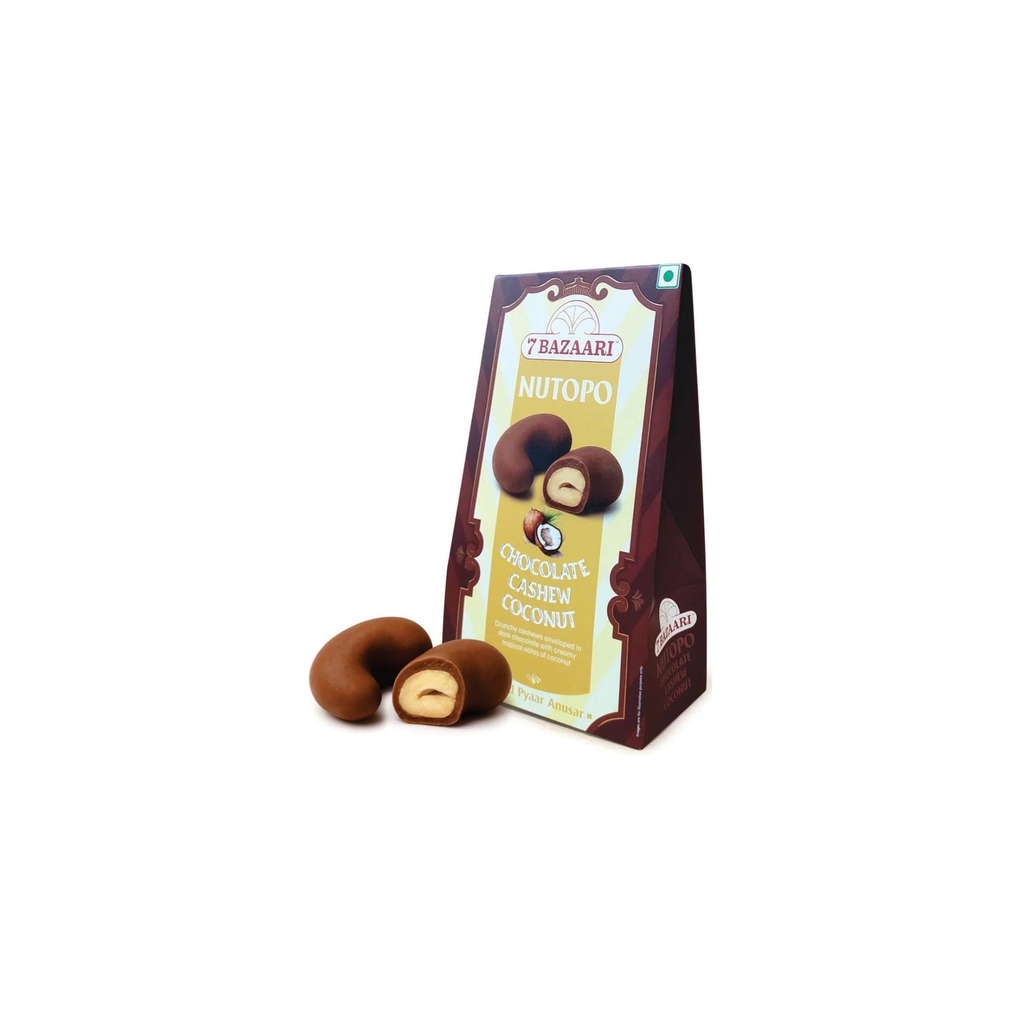 Nutopo Chocolate Cashew Coconut 75g