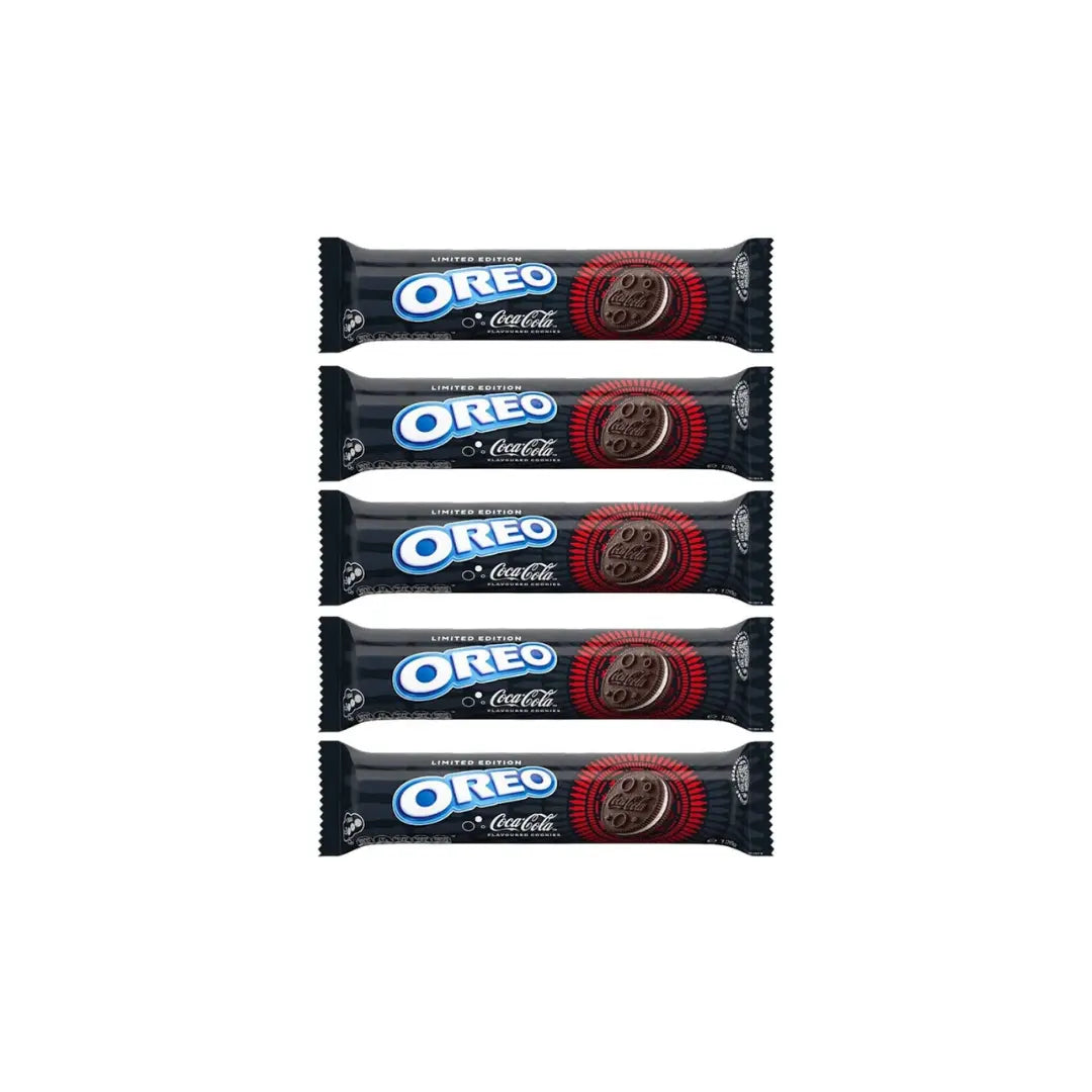 Oreo Coca Cola Flavour Cream Biscuits 128 g (Pack of 5)