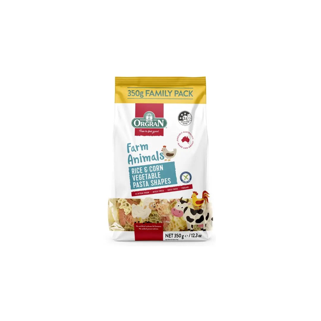 Orgran Farm Animals Pasta 350g