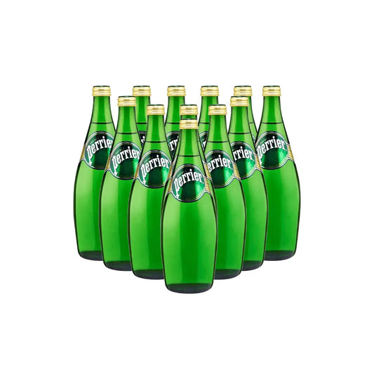 Perrier Sparkling Mineral Water 750 Ml, (Imported) 12 Pcs