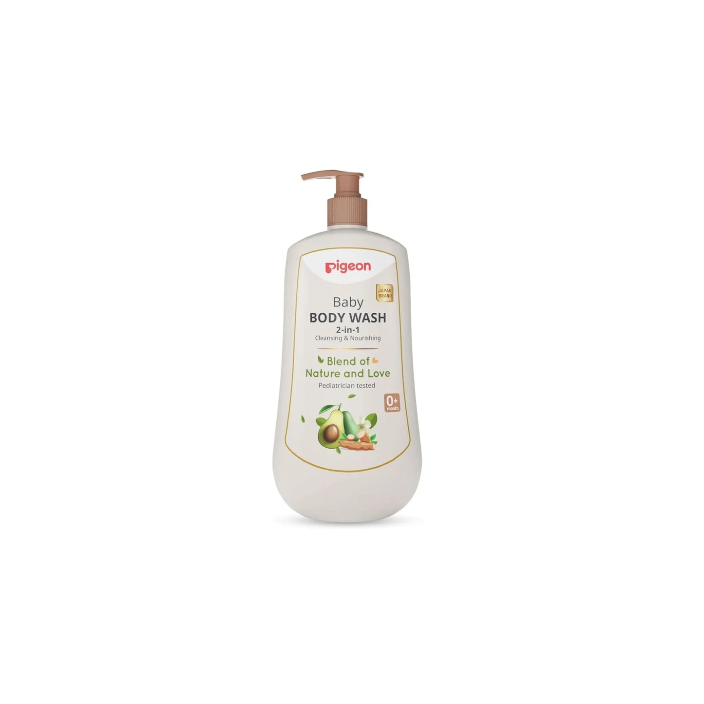 Pigeon 2-in-1 Baby Body Wash For Cleansing & Nourishing 500ml