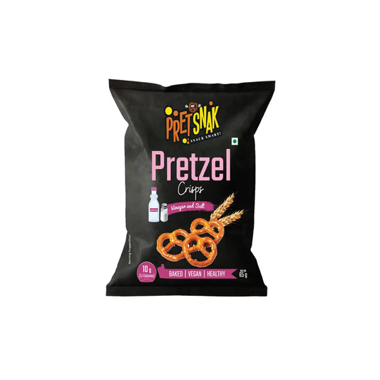 Pretsnak Pretzel Thins Salt and Vinegar
