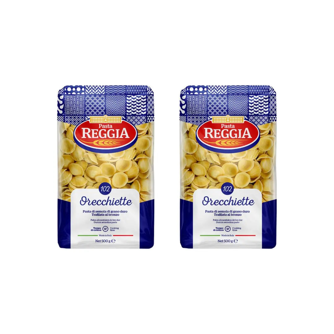 Reggia Orecchiette Baresi 102, 500g (Pack of 2)