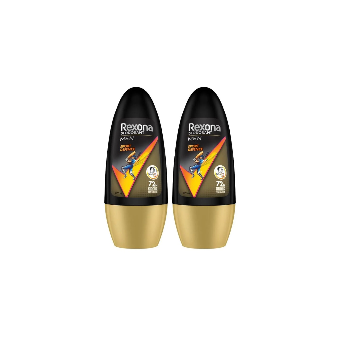 Rexona Men Sport Defence Underarm Roll-On Deodorant 50ml (Pack of 2)