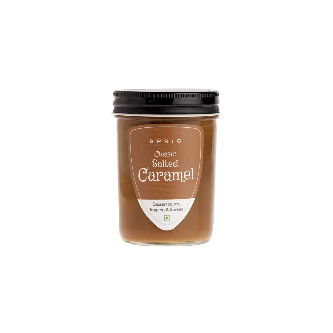 S P R I G Classic Salted Caramel Rich and Sticky, 290g