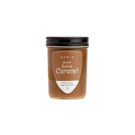 S P R I G Classic Salted Caramel Rich and Sticky, 290g