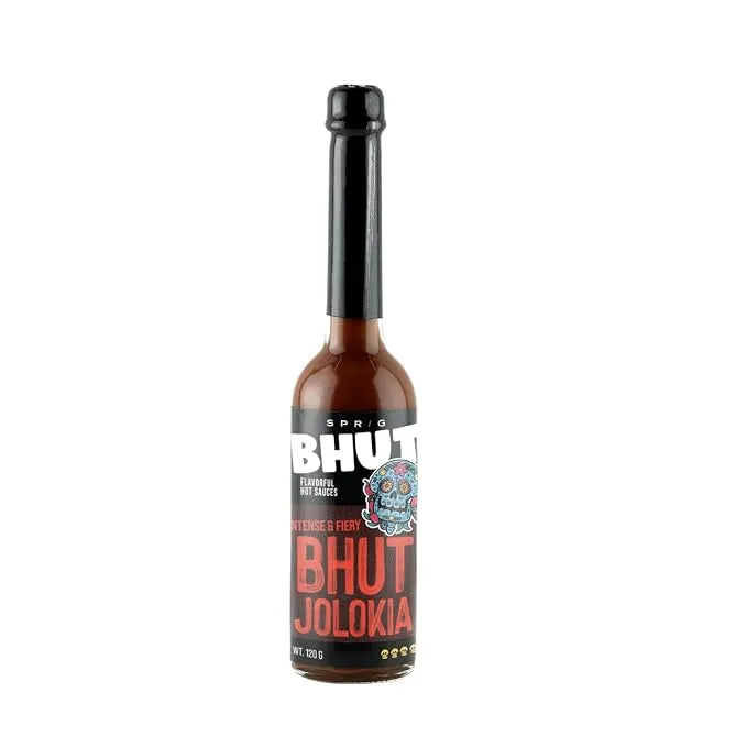 SPRIG BHUT Bhut Jolokia Hot Sauce, 120g