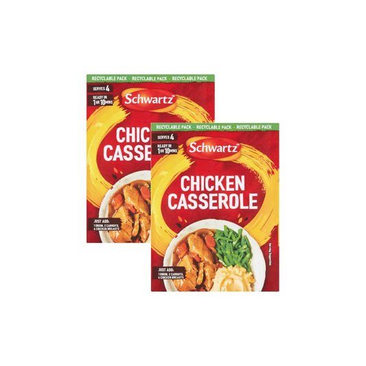 Schwartz Authentic Chicken Casserole Mix 41g (Pack of 2)