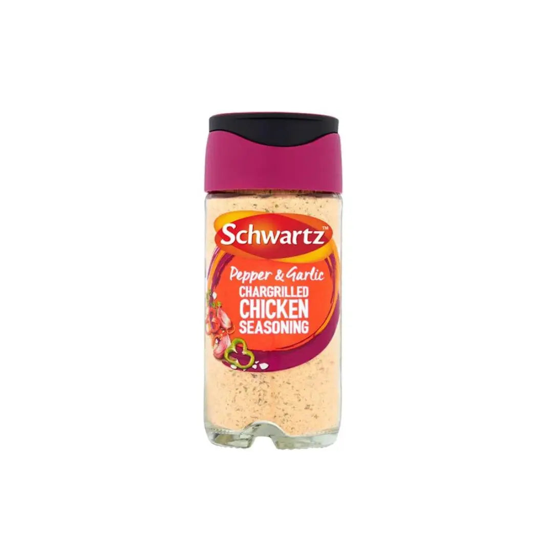 Schwartz Chargrilled Chicken Seasoning Pepper & Garlic 50g