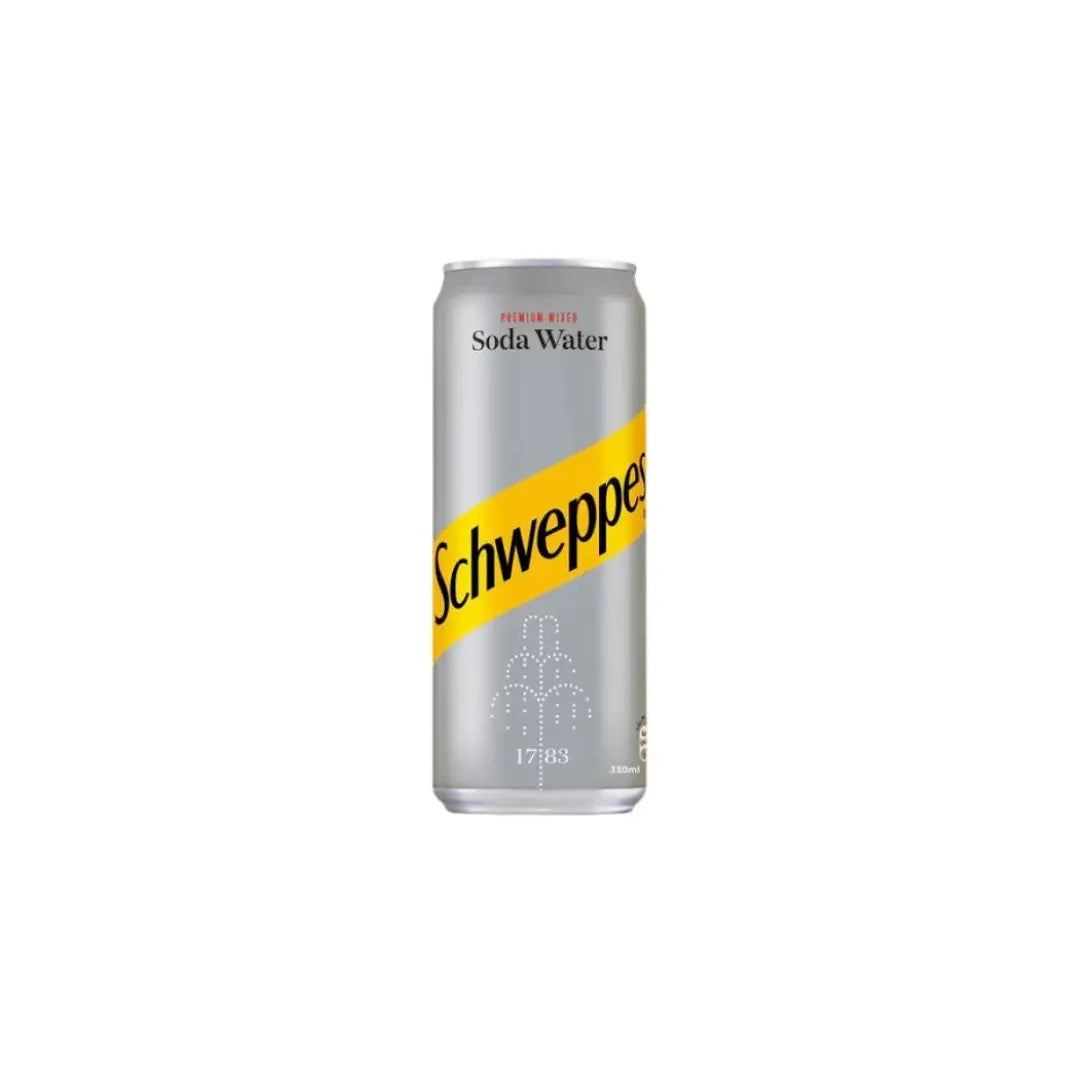 Schweppes Soda Water 300ml (Pack of 24)
