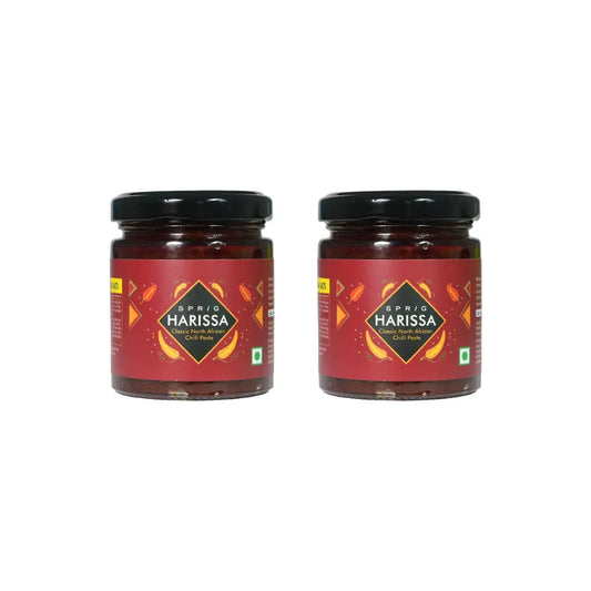 Sprig Harissa Chilli Paste 125g (Pack of 2)