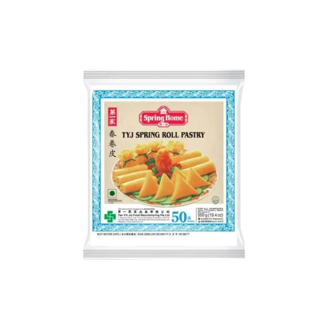Spring Home TYJ Spring Roll Pastry, 190mm, (50 pcs)