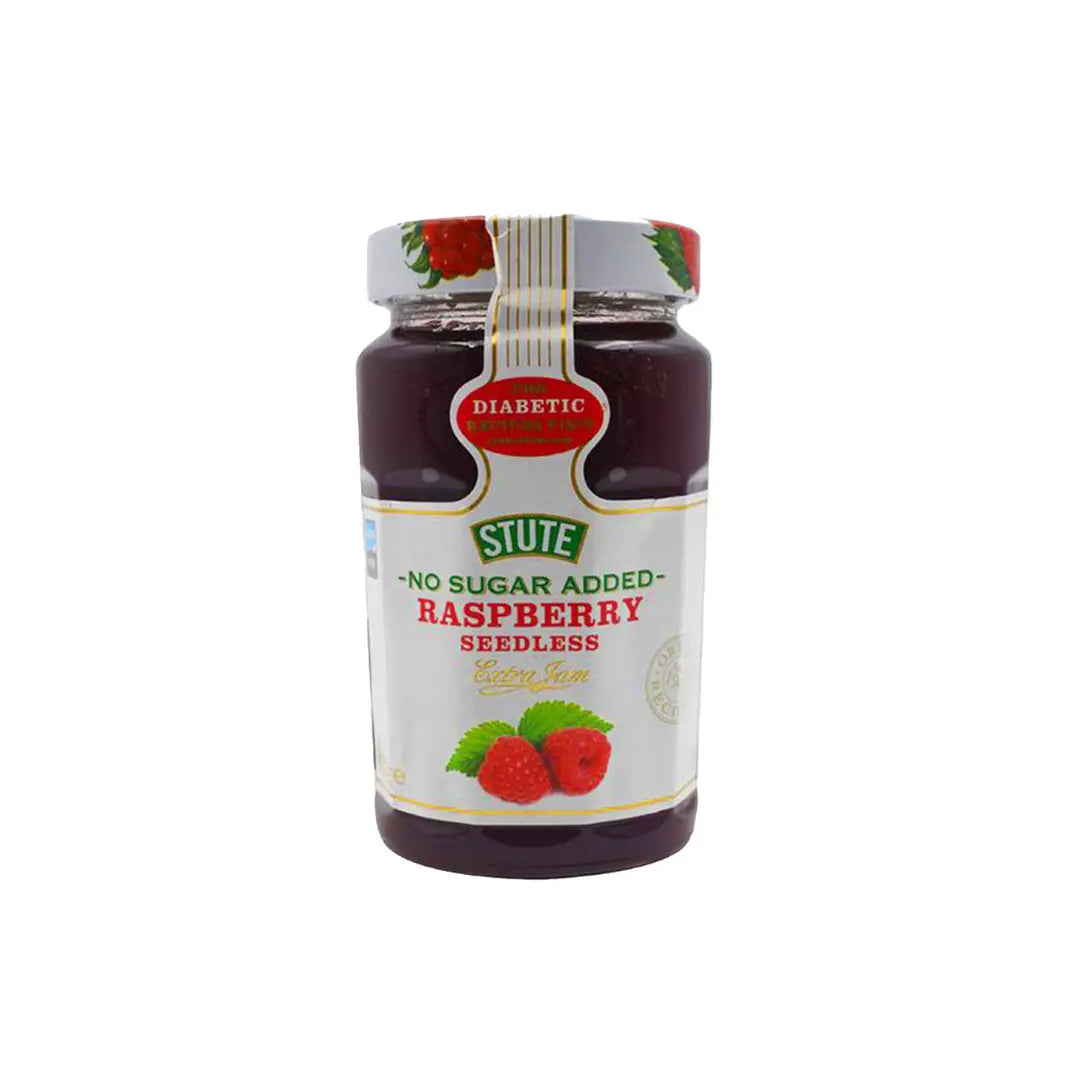 Stute No Sugar Added Raspberry Seedless Jam 430 g