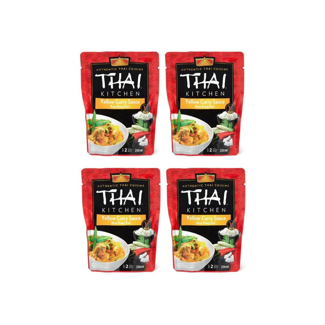 Thai Kitchen Yellow Curry Sauce 250g (Pack of 4)