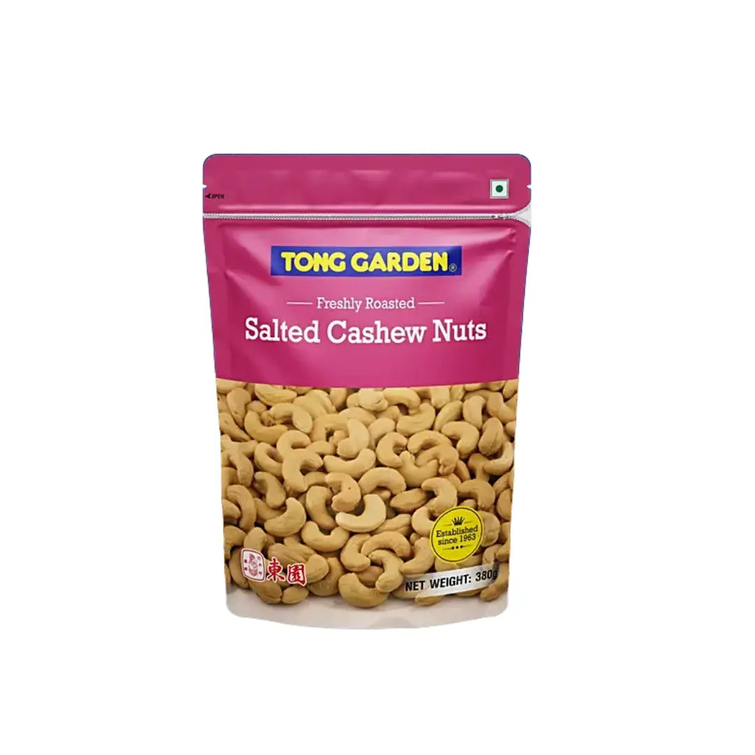 Tong Garden Roasted Cashew Nuts 380g – Delicious Salted Cashew Nuts
