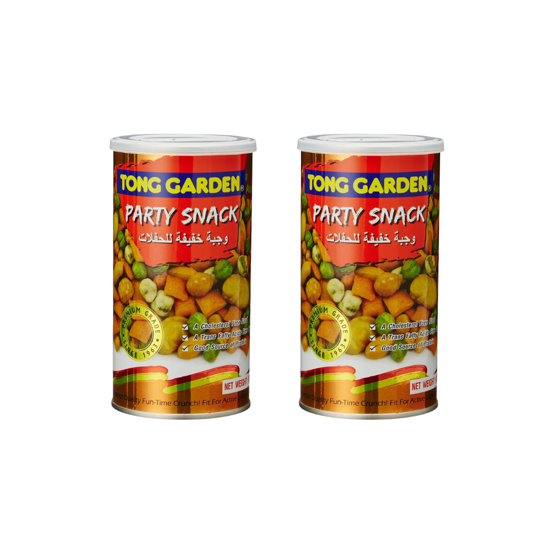 Tong Garden Party Snack Can 180g (Pack of 2)