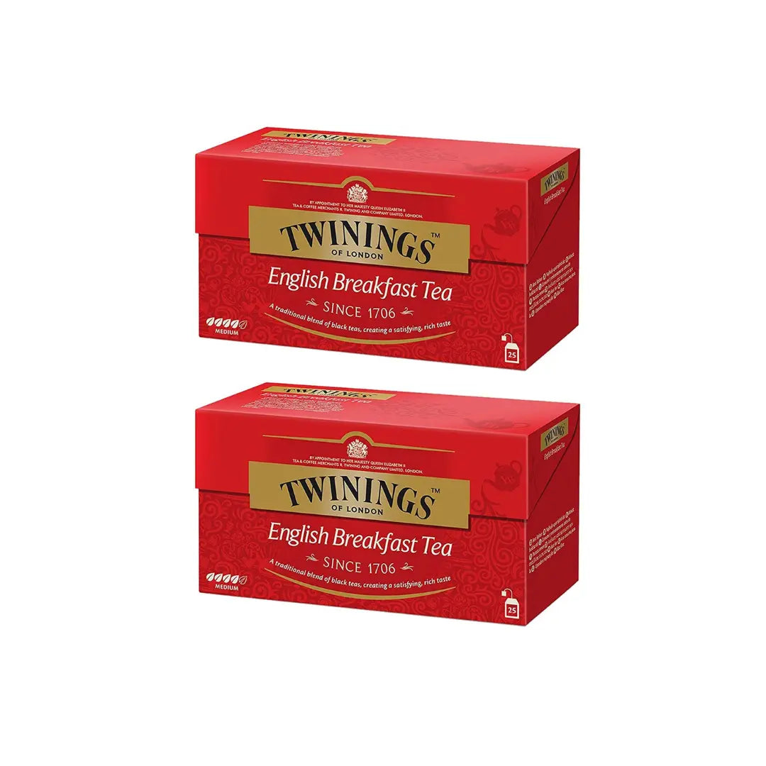 Twinings English Breakfast Tea, 50g (Pack of 2)
