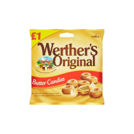 Werther's Original Butter Candies, 110 Grams (Vegetarian)