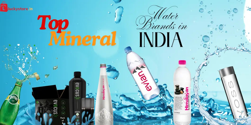Premium mineral water brands in India – luxury hydration bottles