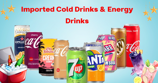 Explore the World’s Best Imported Soft Drinks at Luckystore.in