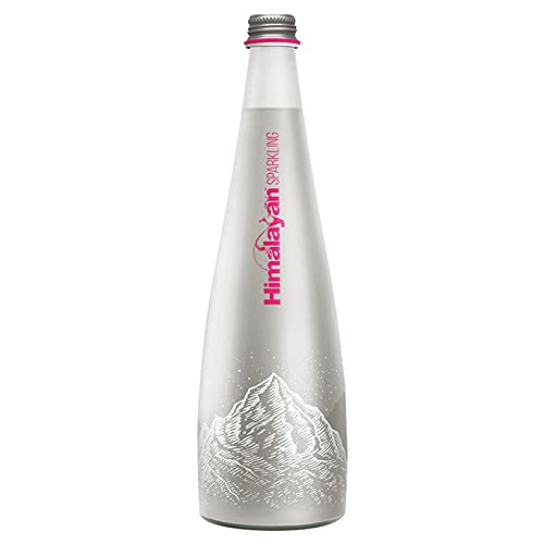 Himalayan Sparkling Water (300 ml x 12 Bottles): Sourced from Himalayas, Naturally Rich in Minerals, Light Effervescence
