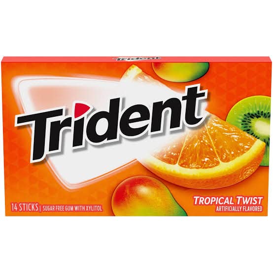 Buy Trident Tropical Twist Sugar Free Chewing Gum