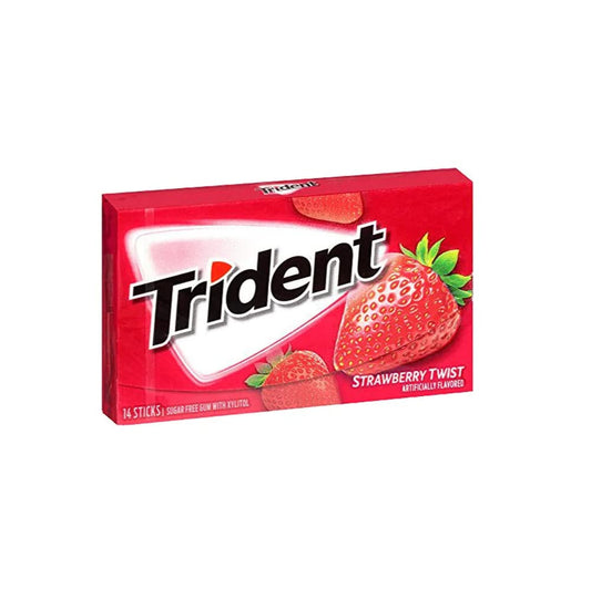 Buy Trident Strawberry Twist Sugar Free Gum