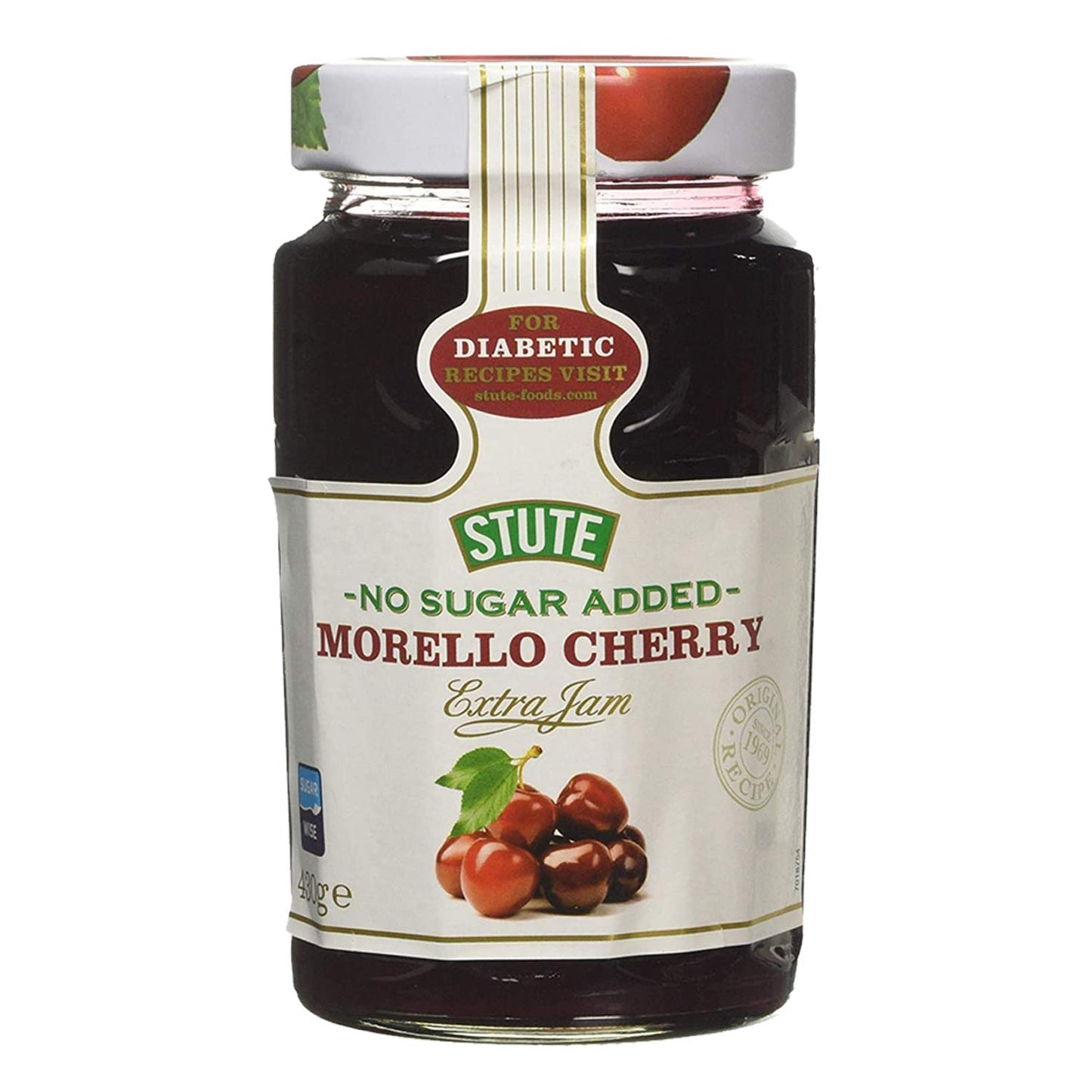 Buy Stute No Sugar Added Morello Cherry Extra Jam