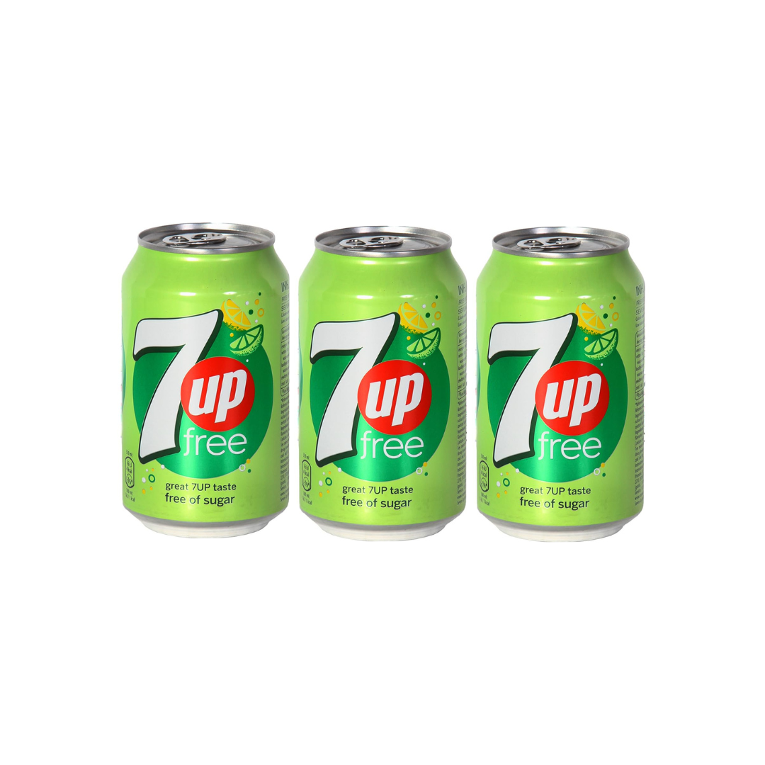 7UpFreeDrinkimported_330ml_Packof3