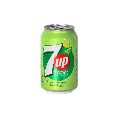 7UP Zero Sugar Soft Drink Can 330ml