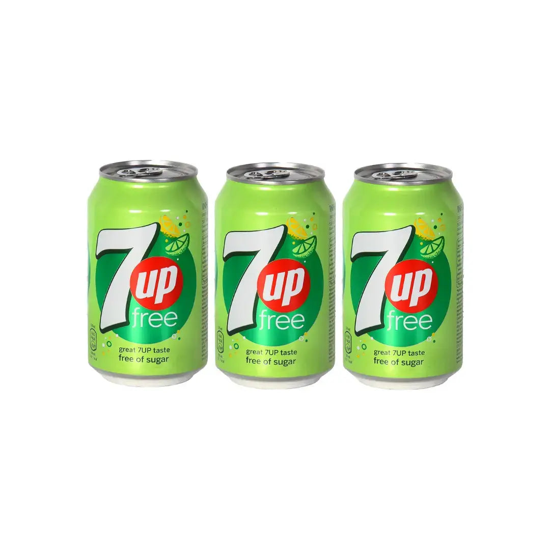 7UP Zero Sugar Soft Drink Can 330ml
