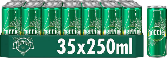 Buy Perrier Sparkling Natural Mineral Water Cans