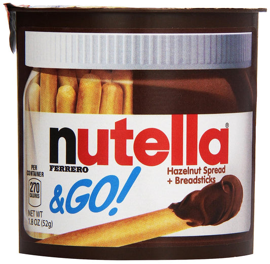 Buy Nutella & Go Hazelnut Spread & Malted Bread Sticks