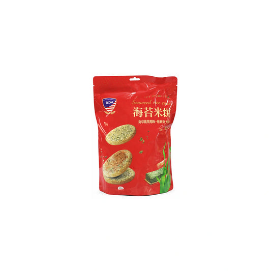 ADM Seaweed Rice Cake Crispy Savory Snack 320g