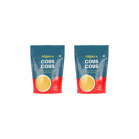 Abbie's Cous Cous 100% Durum Wheat Semolina 500g (Pack of 2)