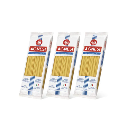 Agnesi Spaghetti N-3 Pasta 500g (Pack of 3)