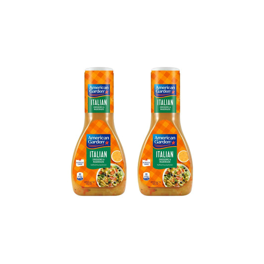 American Garden Italian Dressing & Marinade Gluten-Free, 267ml (Pack of 2)