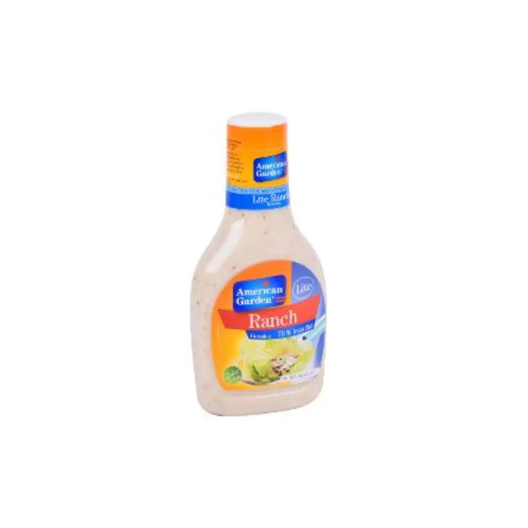 American Garden Ranch Dressing 70% Less Fat 267ml - Healthy Ranch Sauce