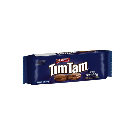 Arnotts TimTam Extra Chocolatey Biscuits, 200g