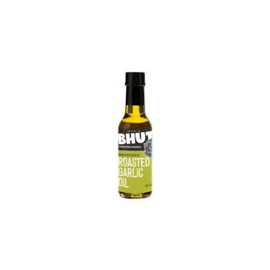 BHUT Roasted Garlic Infused Olive Oil, 125g