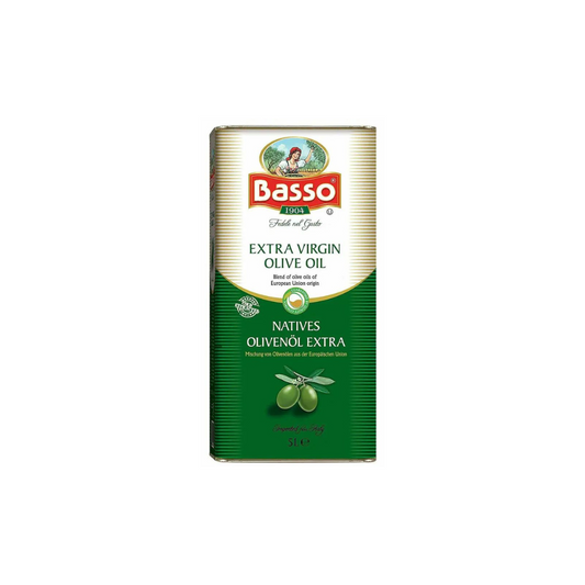 Basso 100% Extra Virgin Olive Oil 5L 